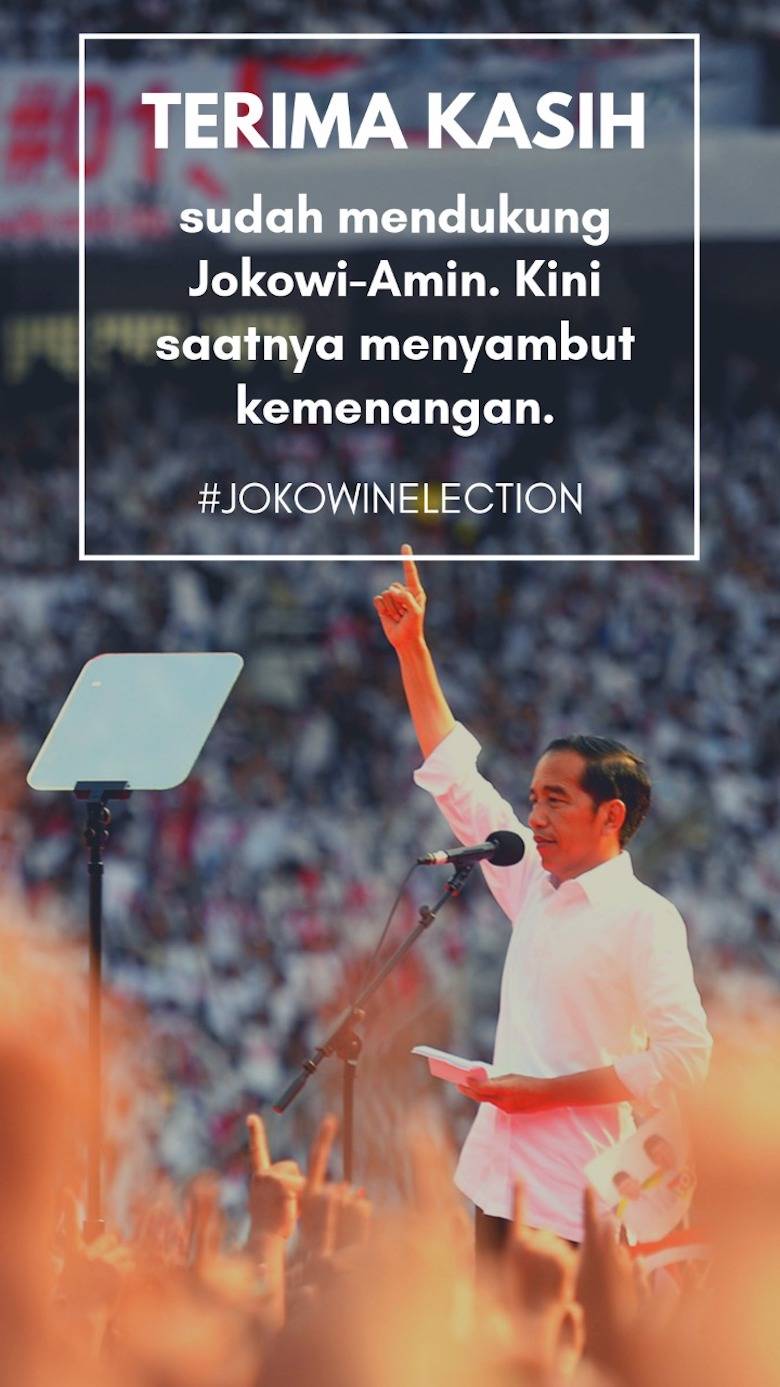 Jokowi Presiden RI Lagi!